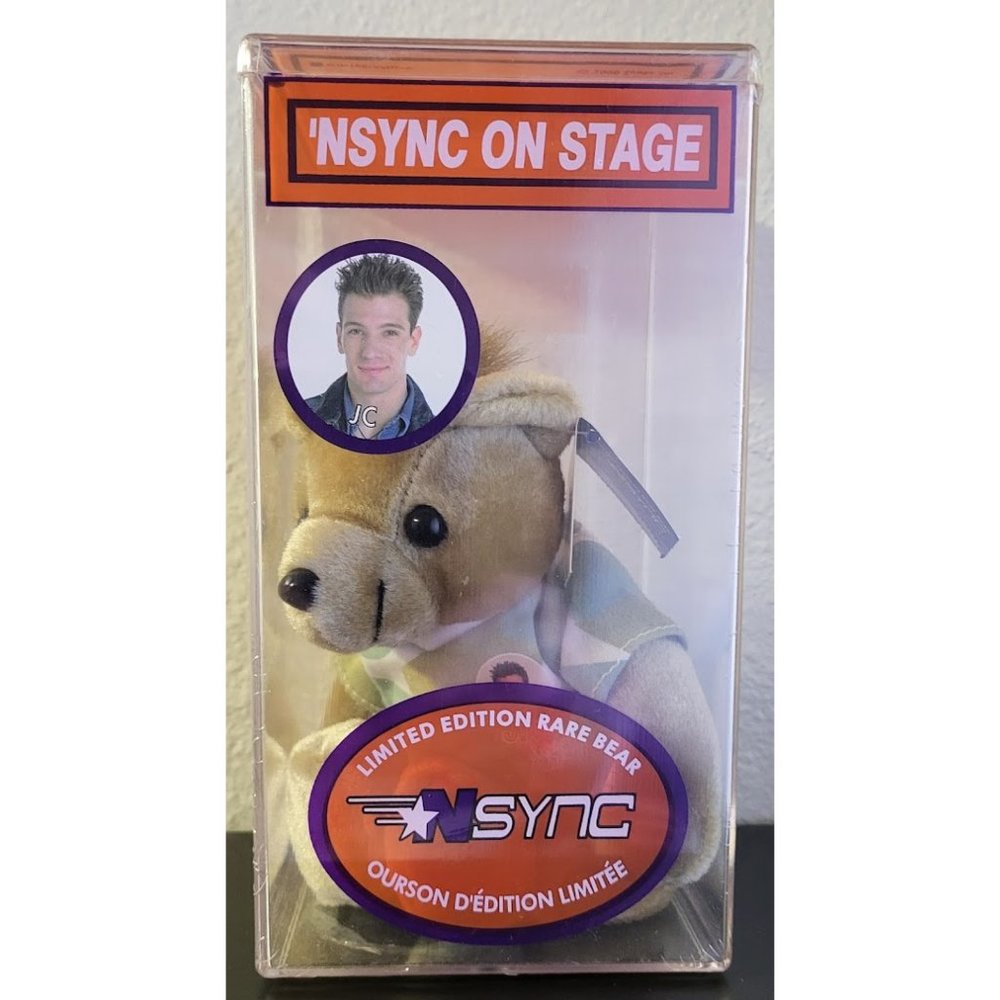 NSYNC JC LIMITED EDITION RARE BEAR
